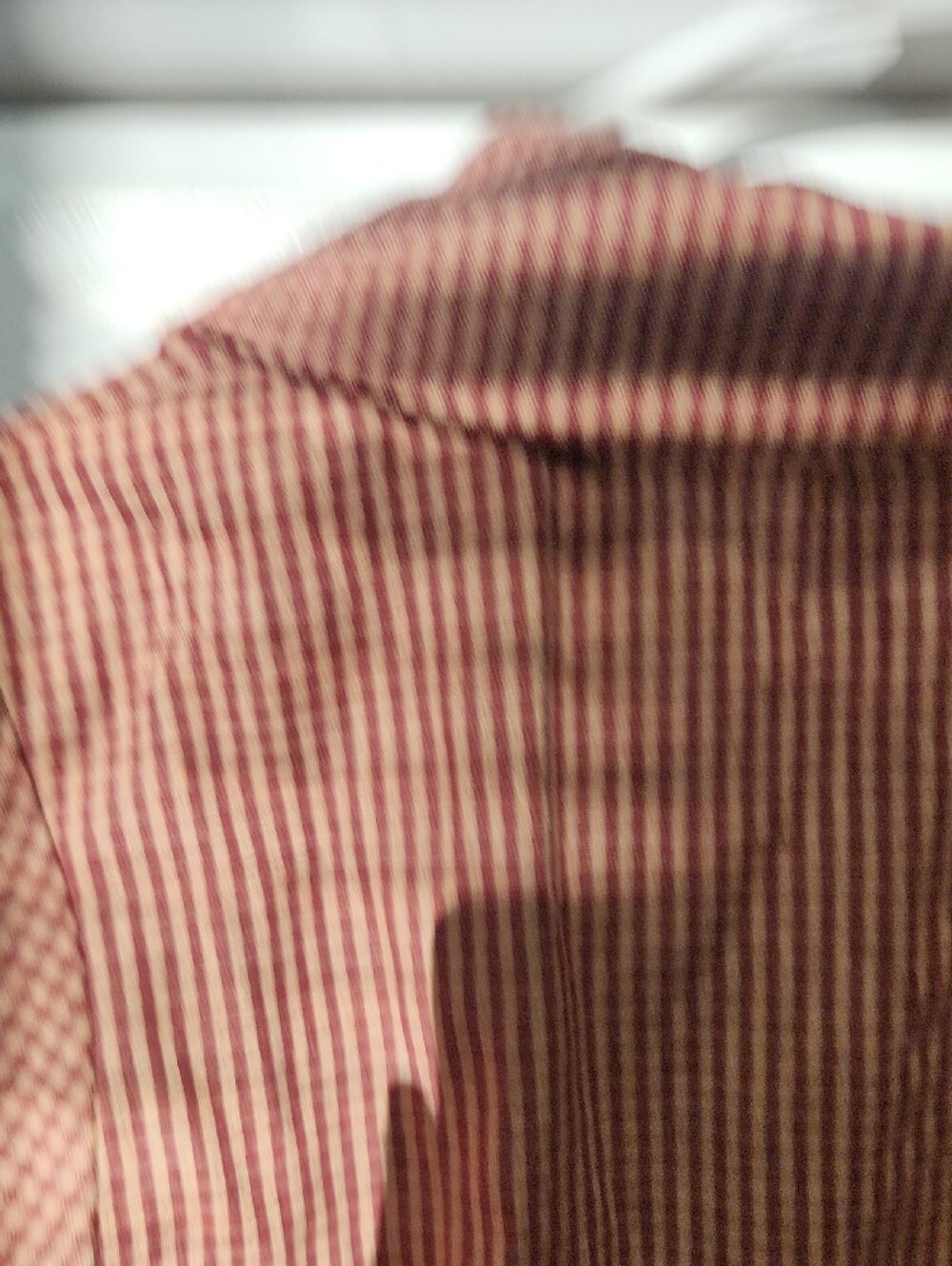 Cider Red and Cream Gingham Top - Picture 4 of 7